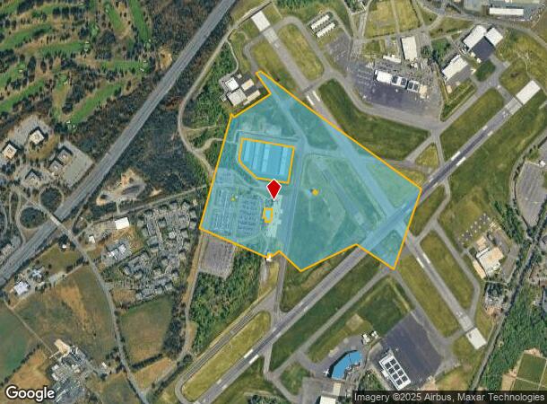 Airport Control Tower, Ewing, NJ Parcel Map