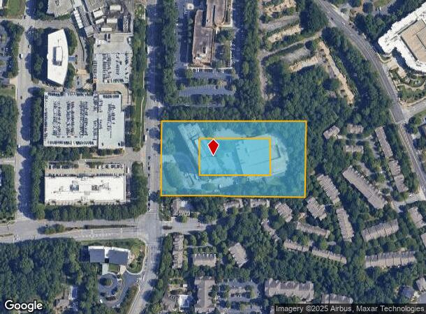 5505 Peachtree Dunwoody Rd, Atlanta, GA Parcel Map