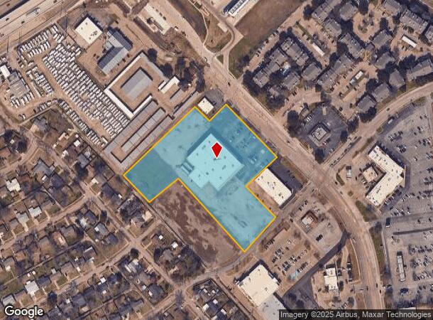  3737 Gus Thomasson Rd, Mesquite, TX Parcel Map