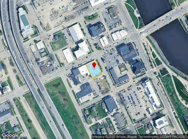 207 3Rd Ave Sw, Cedar Rapids, IA Parcel Map