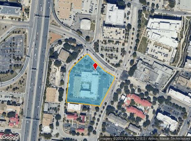 318 W Cesar E Chavez Blvd, San Antonio, TX Parcel Map
