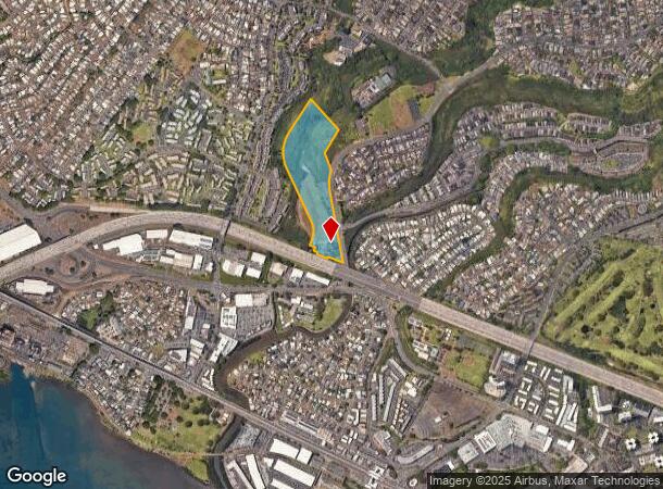 98 Kaahele St, Aiea, HI Parcel Map
