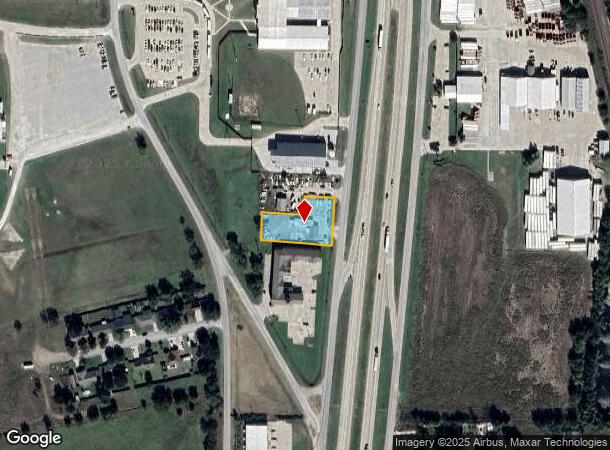 920 S Frontage Rd, Valley View, TX Parcel Map