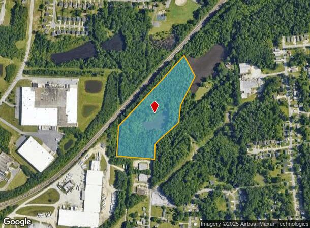  104 Avondale St, High Point, NC Parcel Map