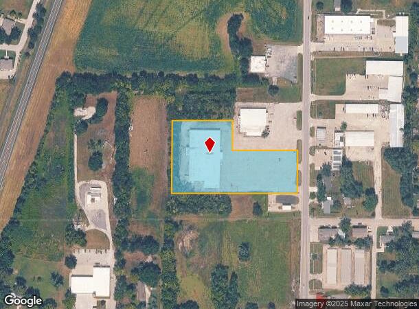 1218 N Jesse James Rd, Excelsior Springs, MO Parcel Map