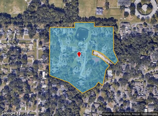 1002 Creekbridge Rd, Brandon, FL Parcel Map