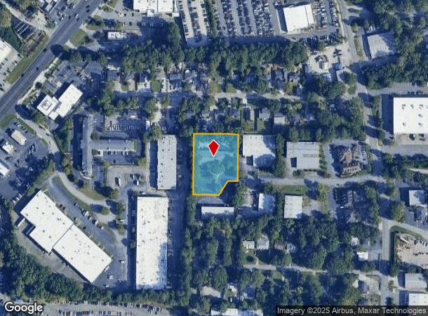  3680 N Peachtree Rd, Atlanta, GA Parcel Map