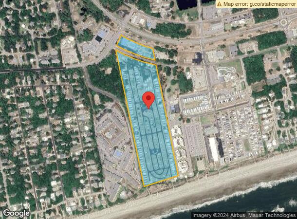  9102 Coast Guard Rd, Emerald Isle, NC Parcel Map