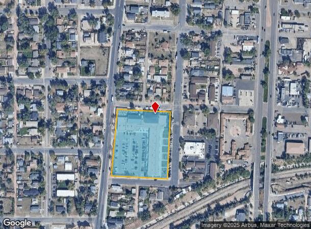  2727 N Cascade Ave, Colorado Springs, CO Parcel Map