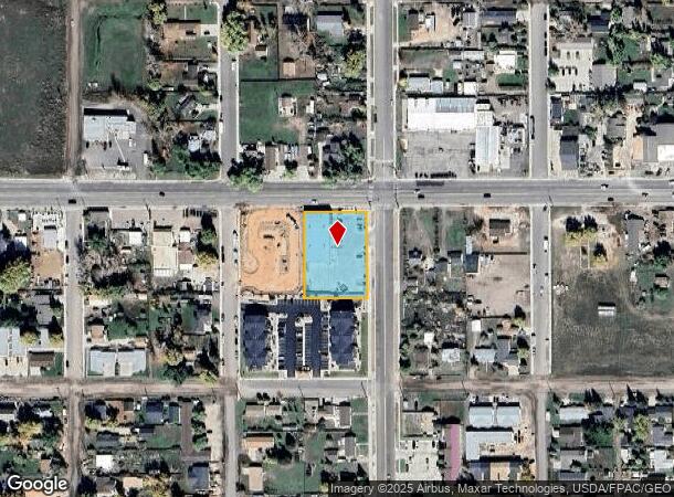 2158 Snowy Range Rd, Laramie, WY Parcel Map