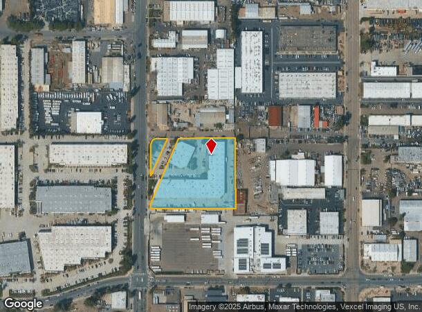 1365 N Johnson Ave, El Cajon, CA Parcel Map