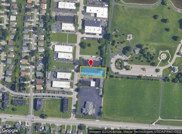  2860 Culver Ave, Dayton, OH Parcel Map