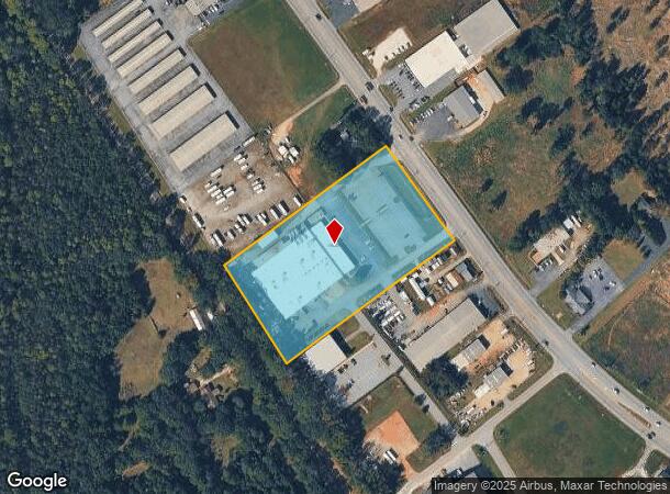 5321 Highway 76, Pendleton, SC Parcel Map