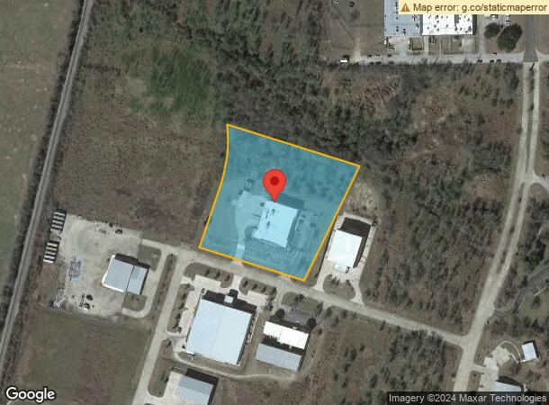  1501 Business Park Dr, Bastrop, TX Parcel Map