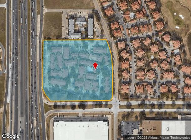 5701 Sandshell Dr, Fort Worth, TX Parcel Map