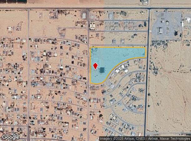  13325 S Tacna Rd, Arizona City, AZ Parcel Map