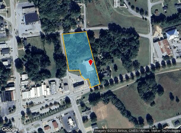 201C E Main St, Ninety Six, SC Parcel Map