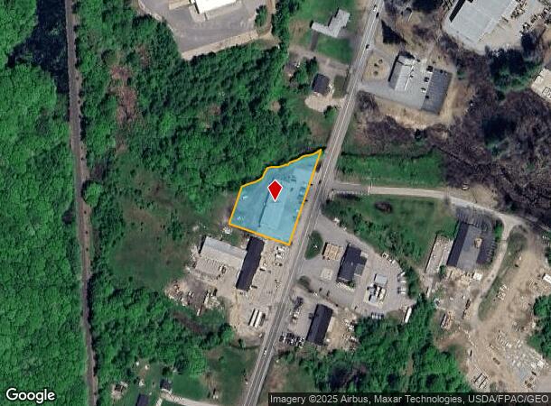 640 Elm St, Biddeford, ME Parcel Map