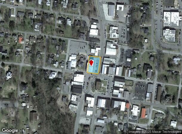 314 N Public Sq, Centerville, TN Parcel Map