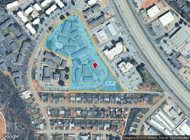  2601 Nonesuch Rd, Abilene, TX Parcel Map