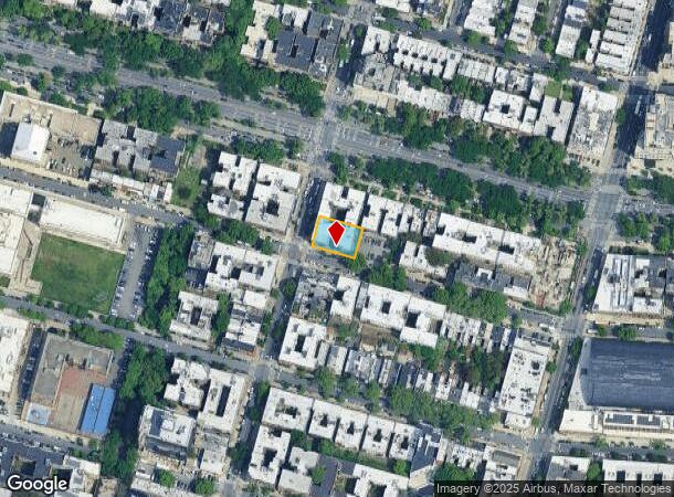  1059 Union St, Brooklyn, NY Parcel Map