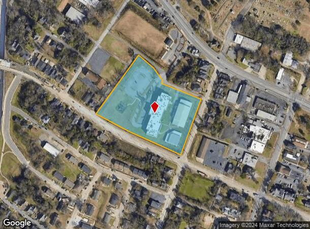  151 Madison St, Macon, GA Parcel Map