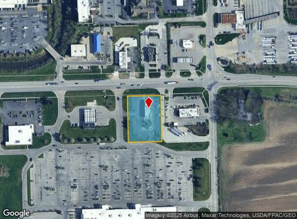 1540 E Alexis Rd, Toledo, OH Parcel Map