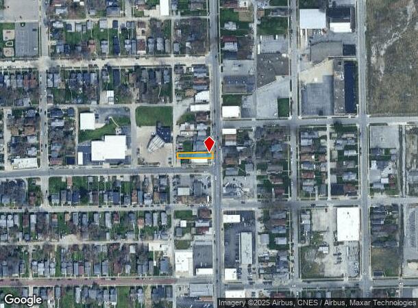  1619 N Wells St, Fort Wayne, IN Parcel Map