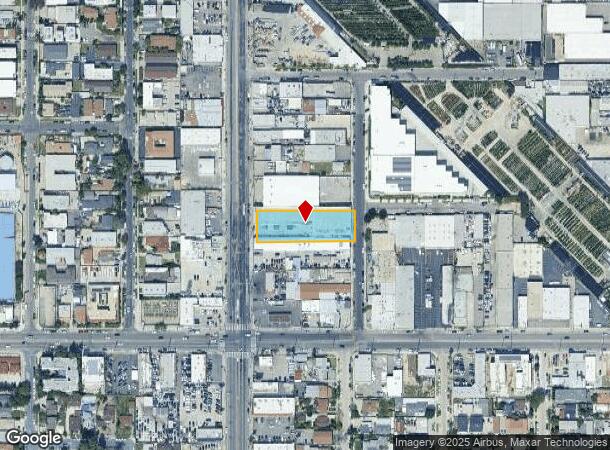  6832 Lankershim Blvd, North Hollywood, CA Parcel Map