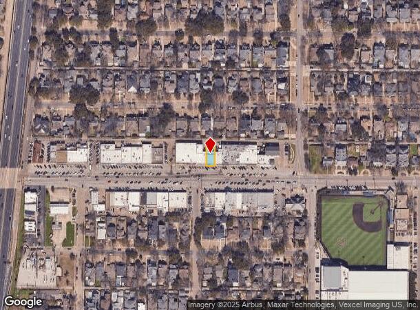  4348 W Lovers Ln, Dallas, TX Parcel Map