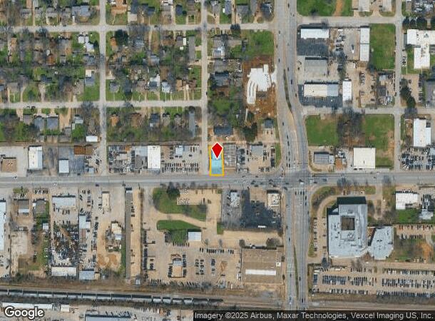 721 W Division St, Arlington, TX Parcel Map