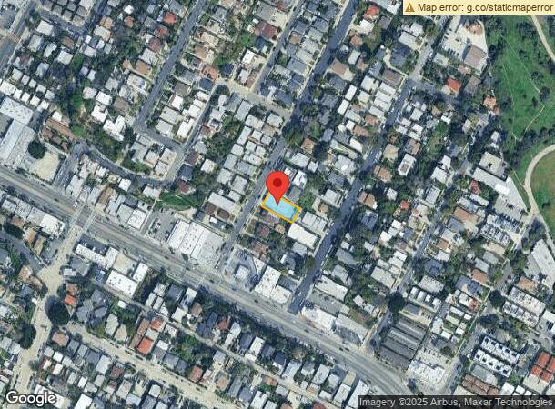  1330 Portia St, Los Angeles, CA Parcel Map