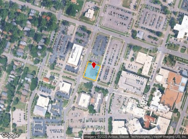 830 Sw Mulvane St, Topeka, KS Parcel Map