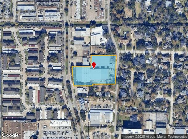  1124 Blalock Rd, Houston, TX Parcel Map