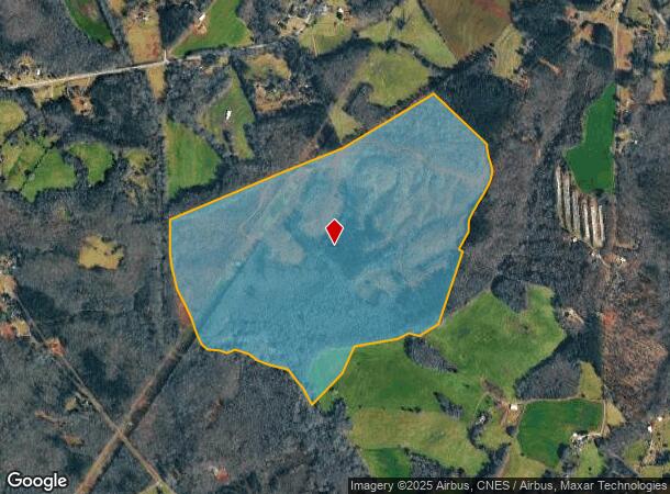 N Akins Bridge Rd, Eastanollee, GA Parcel Map