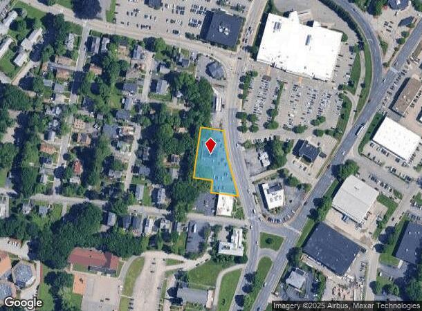  405 Grove St, Worcester, MA Parcel Map