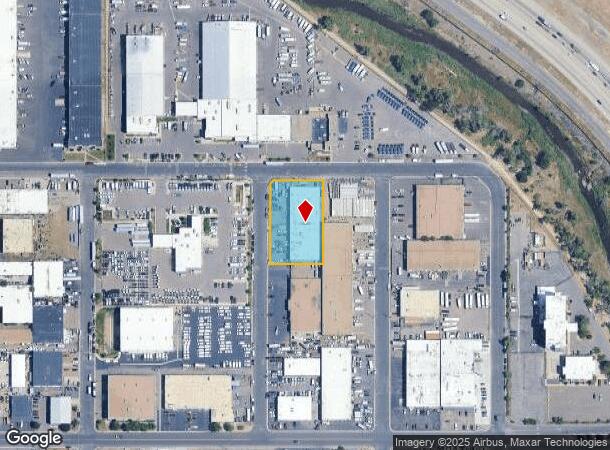  4970 Oneida St, Commerce City, CO Parcel Map