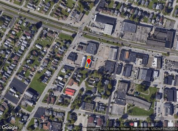  1424 Ohio Ave, Dunbar, WV Parcel Map