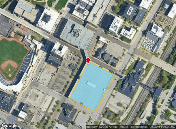 275 S High St, Akron, OH Parcel Map