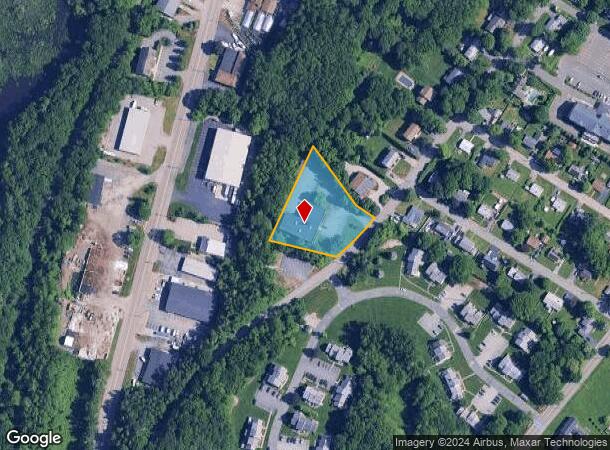  250 Hampton St, Auburn, MA Parcel Map