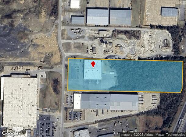 100 Exchange Ave, Conway, AR Parcel Map