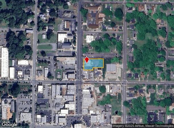  211 N Main St, Graham, NC Parcel Map