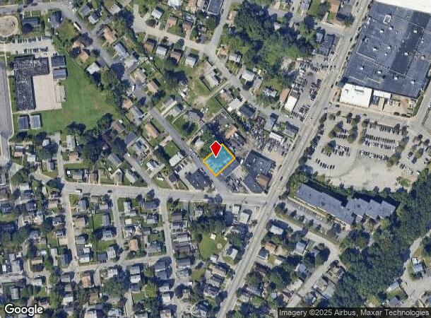 164 Fountain Ave, Cranston, RI Parcel Map