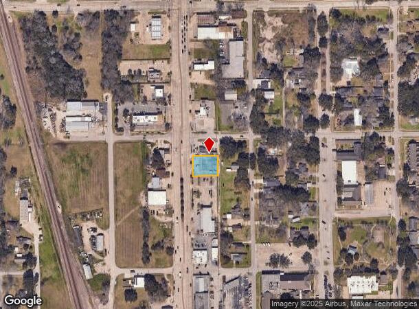  2205 N Main St, Pearland, TX Parcel Map