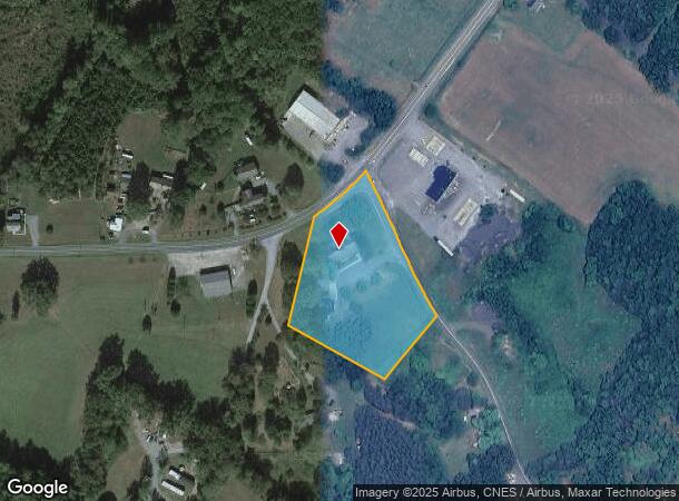  2781 West Bottom Rd, Bremo Bluff, VA Parcel Map