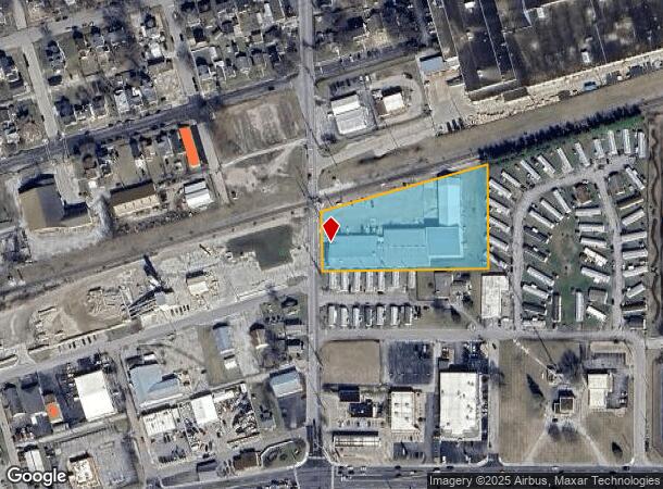  105 S Obrien St, Seymour, IN Parcel Map
