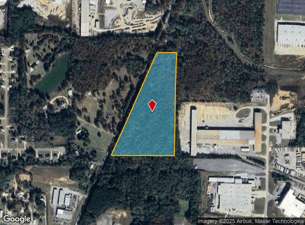  Pleasant Valley Dr, Pell City, AL Parcel Map