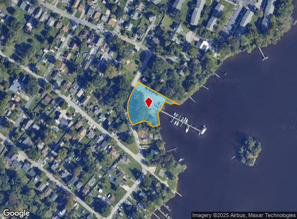 7813 Leymar Rd, Glen Burnie, MD Parcel Map