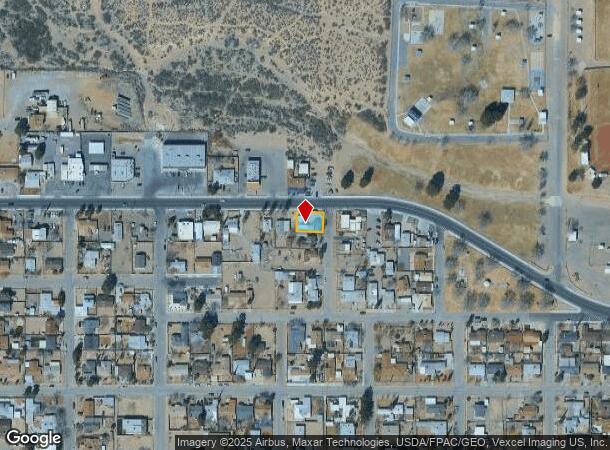  939 Franklin St, Anthony, TX Parcel Map