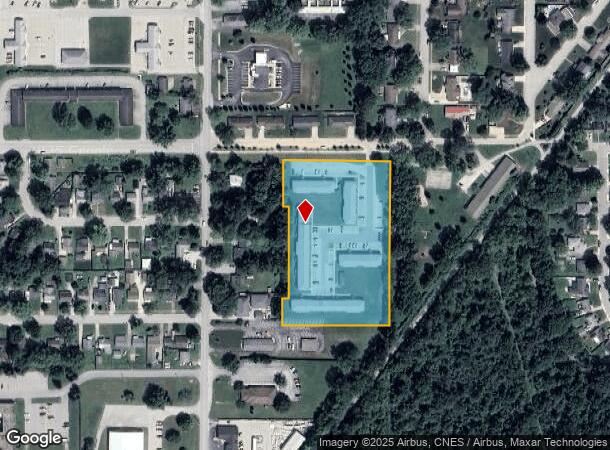 1809 W Carter St, Kokomo, IN Parcel Map